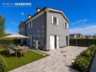 Villa bifamiliare via Podrecca 29, Giarre, Abano Terme