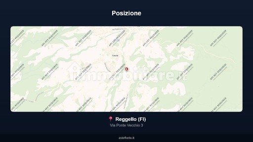 Villetta a schiera all'asta via Ponte Vecchio 3, Reggello