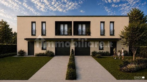 Villa a schiera via Giuseppe Garibaldi 40, San Pietro in Gu