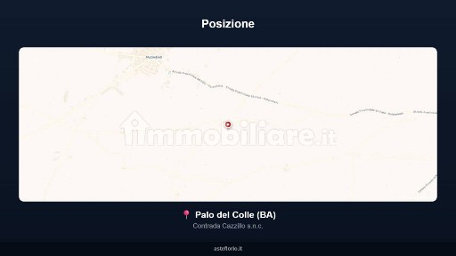Rustico - casale all'asta Contrada Cazzillo San c., Palo del Colle
