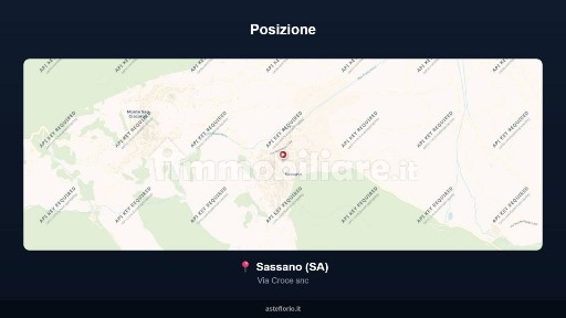 Capannone all'asta via Croce snc, Sassano