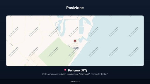 Villetta a schiera all'asta viale Marinagri, Isola F, Policoro