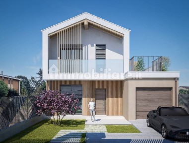 Villa a schiera via Fratelli Volpi, Castelverde