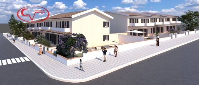 Villa a schiera via Vacchereccia, Vacchereccia, Cavriglia