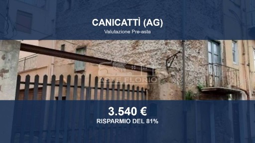 Villa all'asta via Ferrucci, Canicattì