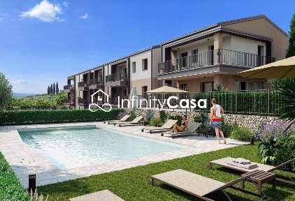 Attico nuovo, 152 m², Cavajon Veronese, Cavaion Veronese