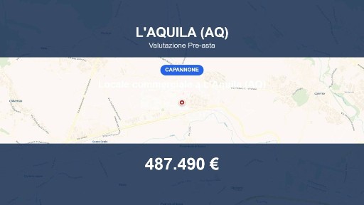 Capannone all'asta via degli Zingari San c., L'Aquila