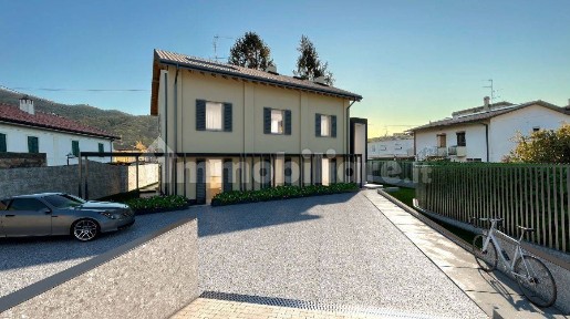Terratetto plurifamiliare via Roma 3, Centro, Cisano Bergamasco
