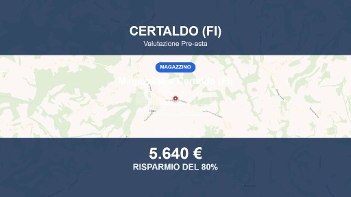 Magazzino all'asta via San M. Novella, Certaldo