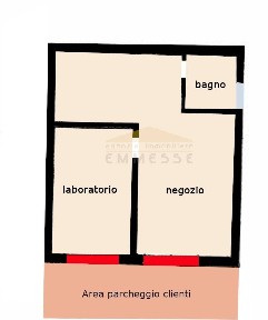 Locale commerciale con laboratorio in Vendita
