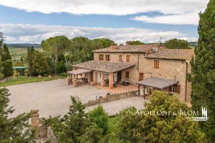Villa unifamiliare Strada Vicinale di Ripalta 7, Centro, San Quirico d'Orcia