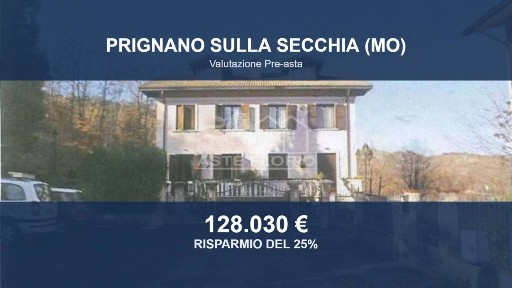 Villetta a schiera all'asta via Chiesa Morano, Prignano sulla Secchia