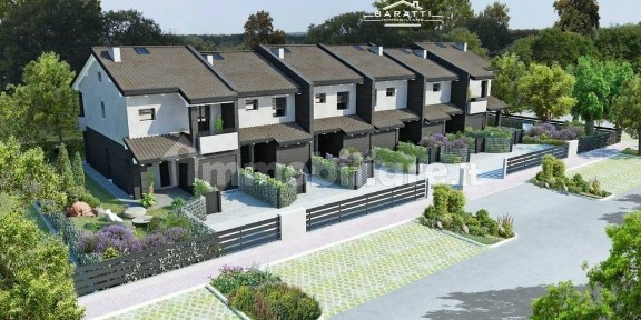 Villa a schiera 5 locali, nuova, Centro Storico, Carpi