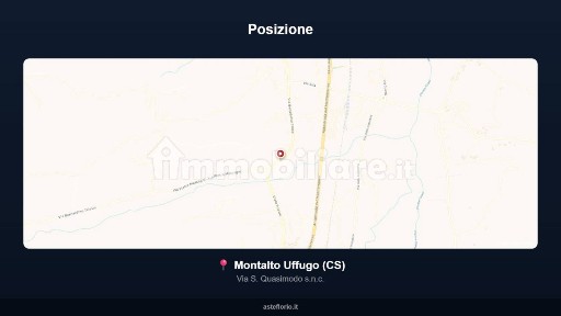Villetta a schiera all'asta via San Quasimodo San c., Montalto Uffugo