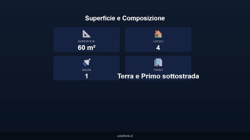 Villetta a schiera all'asta corso Marco Polo 65, Rende