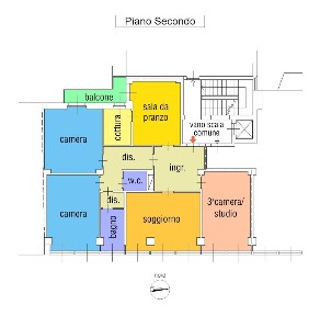 Appartamento piazza San Bovo, Centro Storico, Voghera