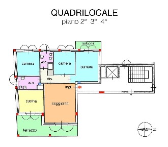 Bilocale viale della Repubblica, Ponte Rosso, Le Braide, Campoferro, Voghera