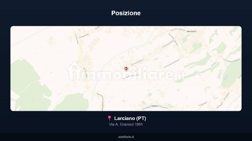 Appartamento all'asta via A. Gramsci 1991, Larciano