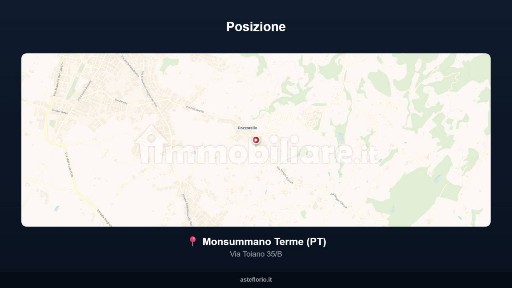 Appartamento all'asta via Toiano 35/B, Monsummano Terme