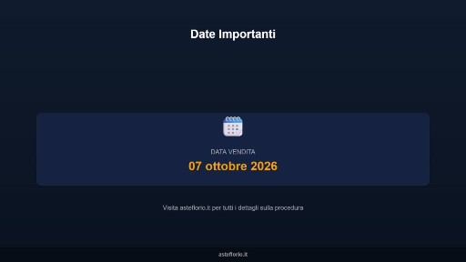 Appartamento all'asta via Lucania 20, Montecatini-Terme