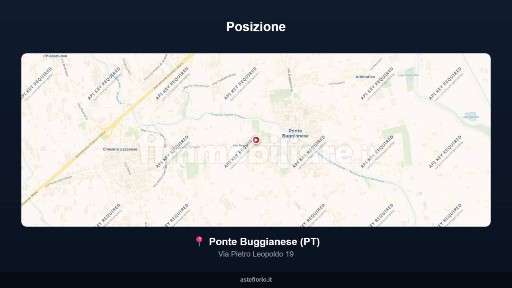 Appartamento all'asta via Pietro Leopoldo 19, Ponte Buggianese