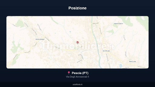 Appartamento all'asta via Degli Ammannati 5, Pescia