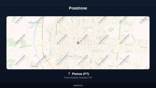 Appartamento all'asta corso Antonio Gramsci 104, Pistoia
