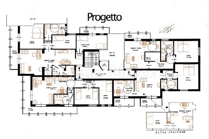Appartamento buono stato, primo piano, Centro, Pescia