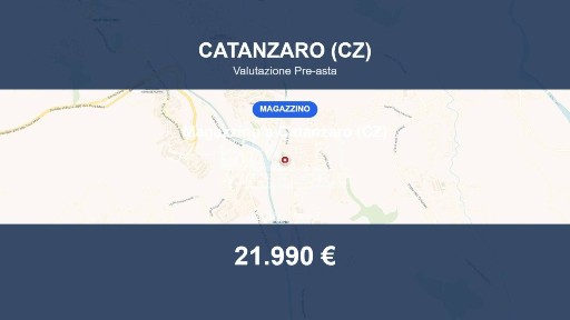 Magazzino all'asta viale degli Angioini, Catanzaro
