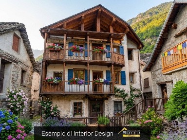 Villa unifamiliare frazione San Carlo, Vanzone con San Carlo