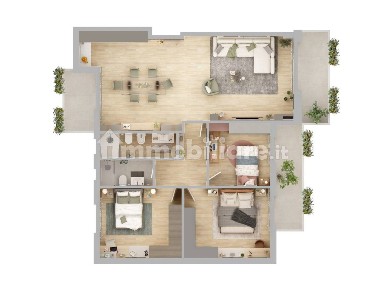 Quadrilocale buono stato, terzo piano, Giardini - Fausto Coppi, Jesi