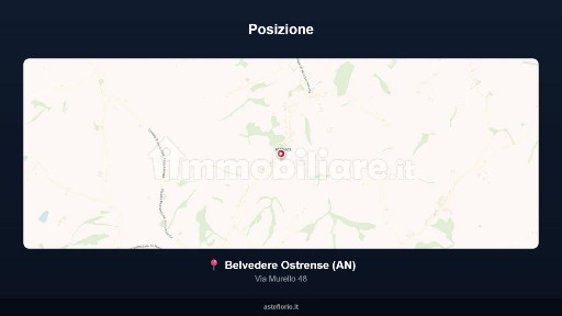 Appartamento all'asta via Murello 48, Belvedere Ostrense