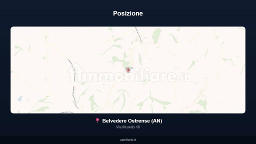 Appartamento all'asta via Murello 48, Belvedere Ostrense