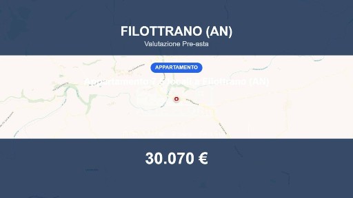 Appartamento all'asta via Ponte Musone, Filottrano