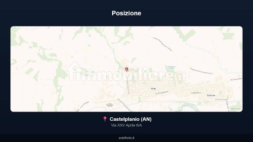 Appartamento all'asta via XXV Aprile 6/A, Castelplanio