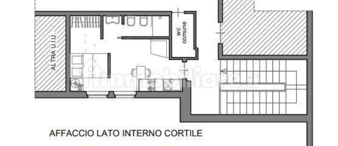 Monolocale via Mentana 27, Gran Madre - Crimea, Torino