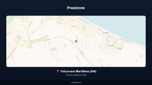 Appartamento all'asta via Barcaglione 20/B, Falconara Marittima