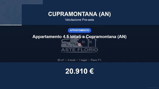 Appartamento all'asta via Matteotti, Cupramontana