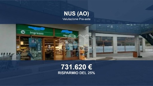Negozio all'asta via Circonvallazione, Nus