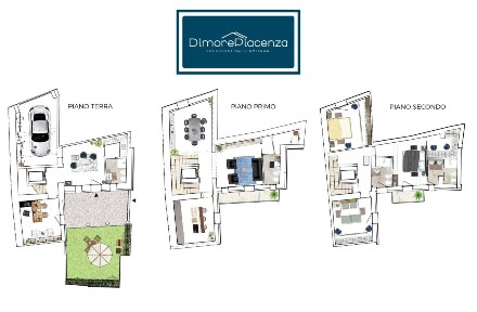 Terratetto unifamiliare via Beverora, Via Taverna - Ospedale, Piacenza