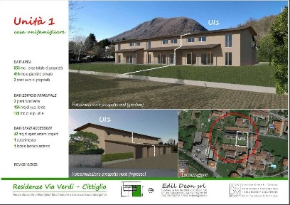 Ville unifamiliari di nuova costruzione a Cittiglio