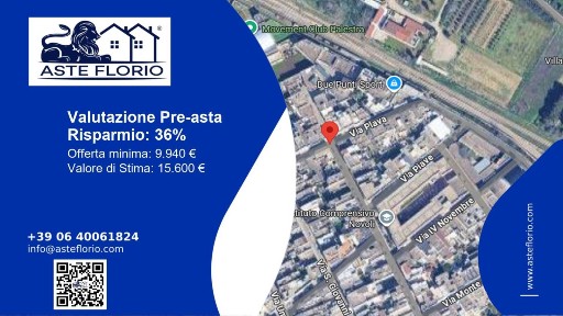 Magazzino all'asta via Plava, Novoli