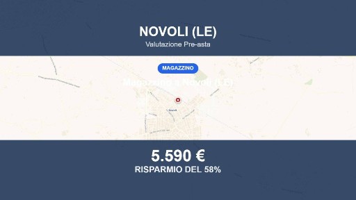 Magazzino all'asta via Plava, Novoli