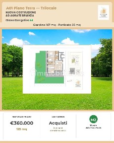 Appartamenti di nuova costruzione a Agrate Brianza
