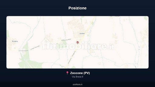 Capannone all'asta via Brera 6, Zeccone