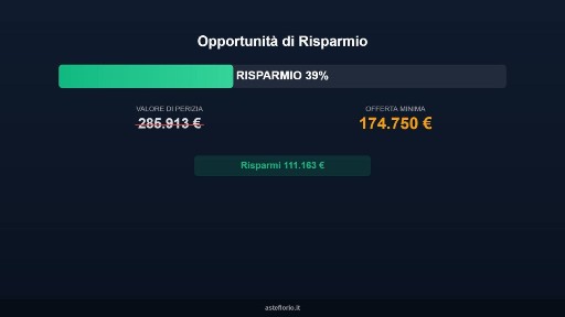 Capannone all'asta via delle Rivare, Mesola
