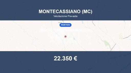 Rustico - casale all'asta via San Giuseppe, Montecassiano