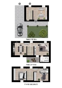 Terratetto unifamiliare via Principale 14, Varinella, Arquata Scrivia