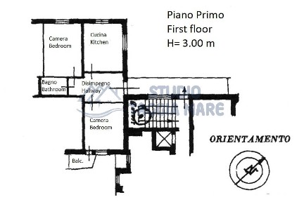Trilocale via Marina, Centro, Taggia