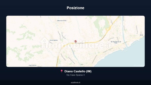 Appartamento all'asta via Case Sparse 4, Diano Castello